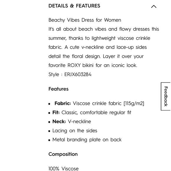 2X HP! NWT Roxy Beachy Vibes Mini Dress - Picture 7 of 8